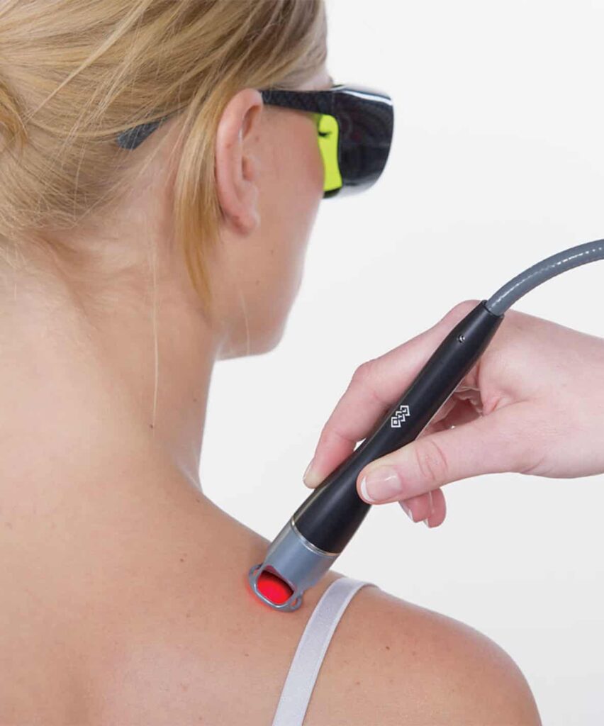 Fizjoterapia terapia laserem wysokoenergetycznym